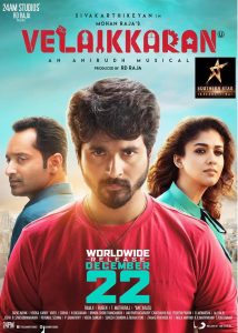 Ghayal Khiladi – Velaikkaran (2017) WEB-DL Dual Audio [Hindi ORG. + Telugu] Full Movie | 720p | 1080p